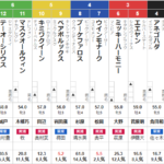 日曜中山11R ラピスラズリS　予想