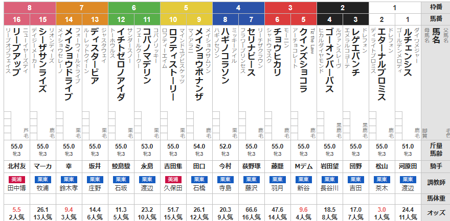 土曜中京3R メイクデビュー中京 予想